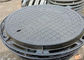 Round Ductile Iron Manhole Cover Sand Casting 500mm Light Duty Anti Rust