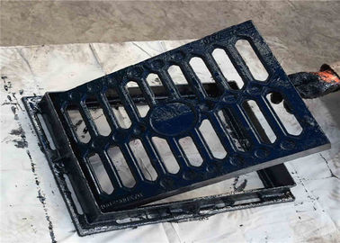 Square Type Cast Iron Trench Drain Grates Metal Door Grate Anti Frozen