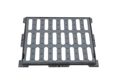 Shock Absorption Cast Iron Gully Grid Drain Cover FOR Drain Away Water / Airport