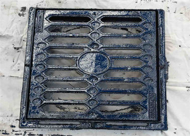 Security Rain Water Drain Covers Ductile Iron Water Grates For Drainage