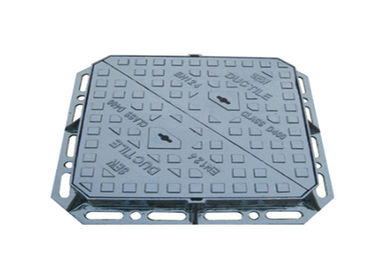 Drainage Square Manhole Cover Ductile Iron Recessed Drain Cover Light Weight