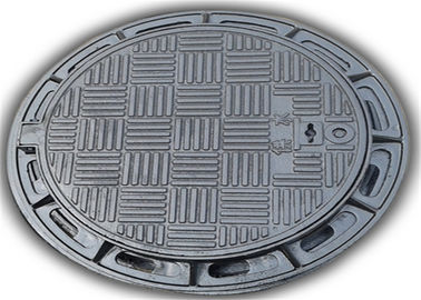 High Reliability Sewer Manhole Cover Ductile Cast Iron Corrosion Free Material