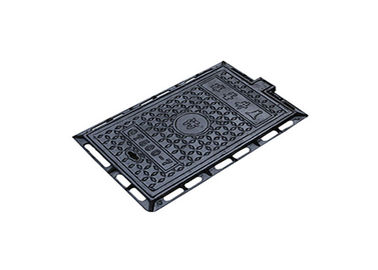 Square Cast Iron Heavy Duty Manhole Covers Corrosion Resistance For Side Walk