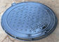 Standard SizeDuctile Iron Manhole Cover Epoxy Painting Round / Square Shape
