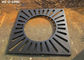 Round Cast Iron Tree Grates Strong Corrosion Resistance For Urban Construction