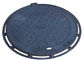 Electrical Cast Iron Manhole Cover Burgla Rproof For Sidewalk / Highway