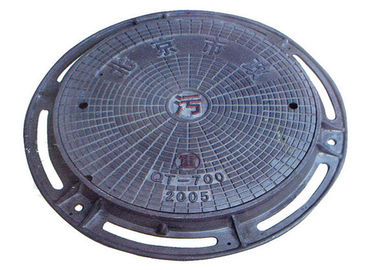 OEM Ductile Iron Round Inspection Cover Cast Iron Manhole Cover With Frame
